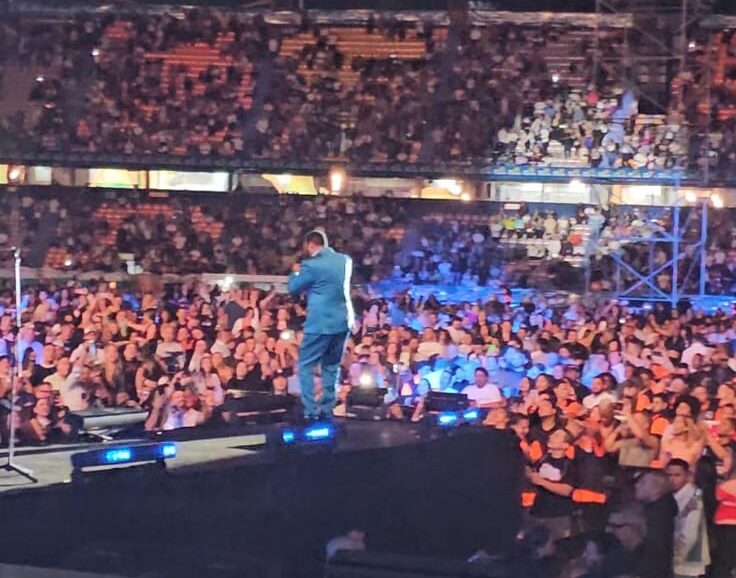 Yiyo Sarante durenate su presentación en Colombia / Fuente externa