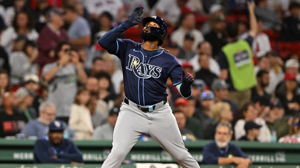 Junior Caminero de los rays de Tampa Bay