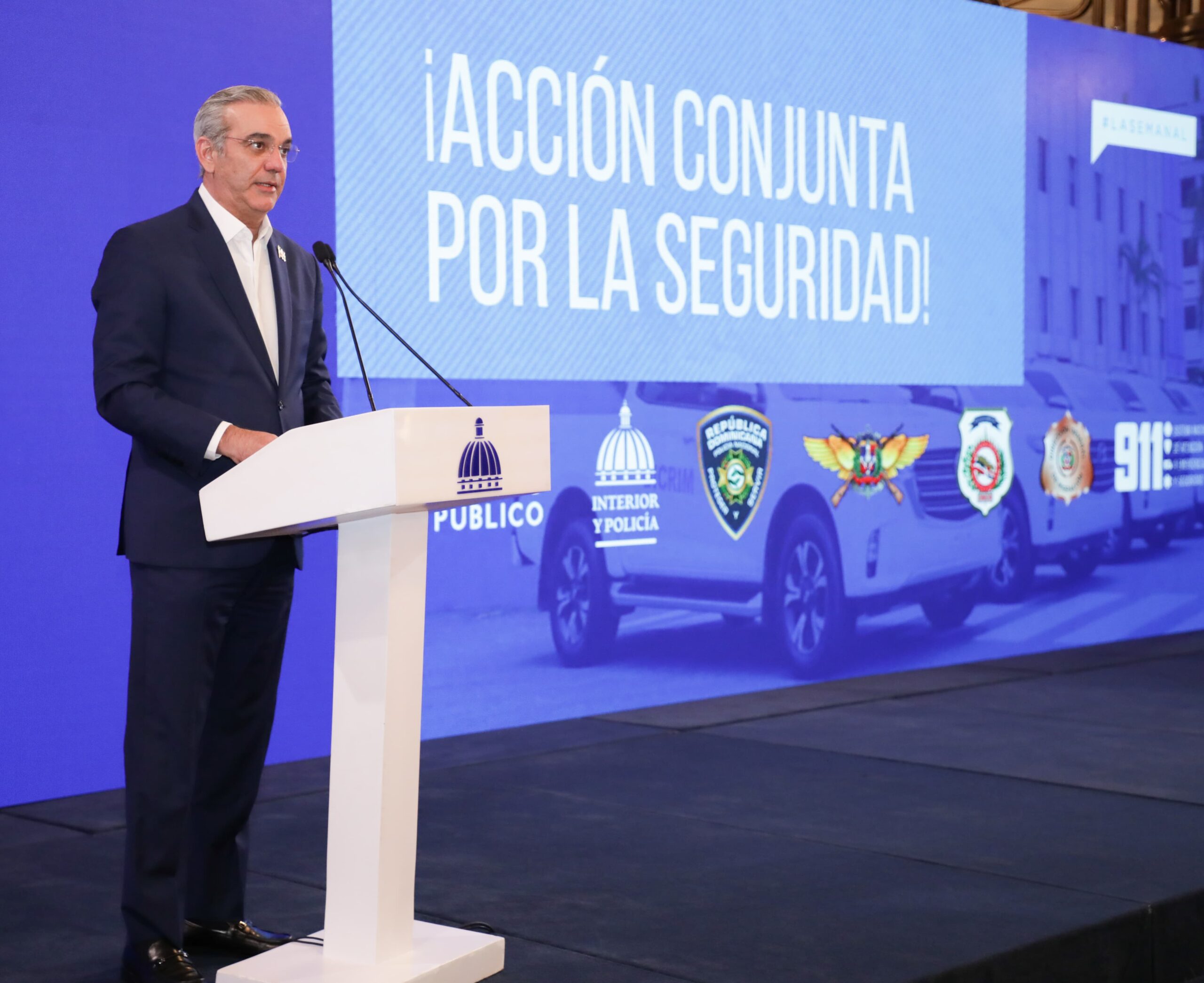 El Gobierno afirma que la criminalidad en el país ha reducido significativamente, colocándose de 13.79 en mayo de 2023 a 8.3 en julio de 2025.