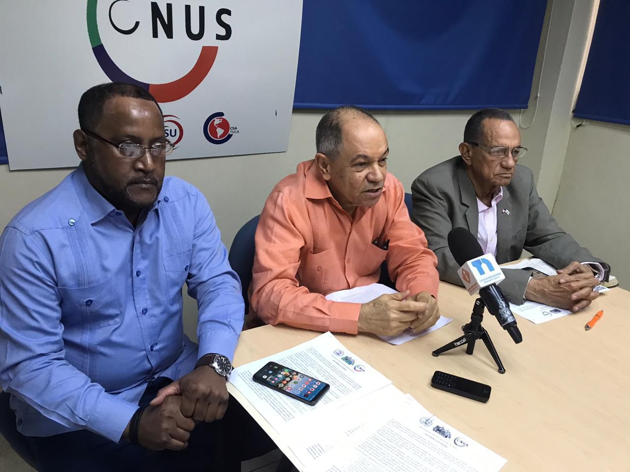 Centrales sindicales resaltan Senasa es una conquista de los trabajadores dominicanos que debe ser preservada