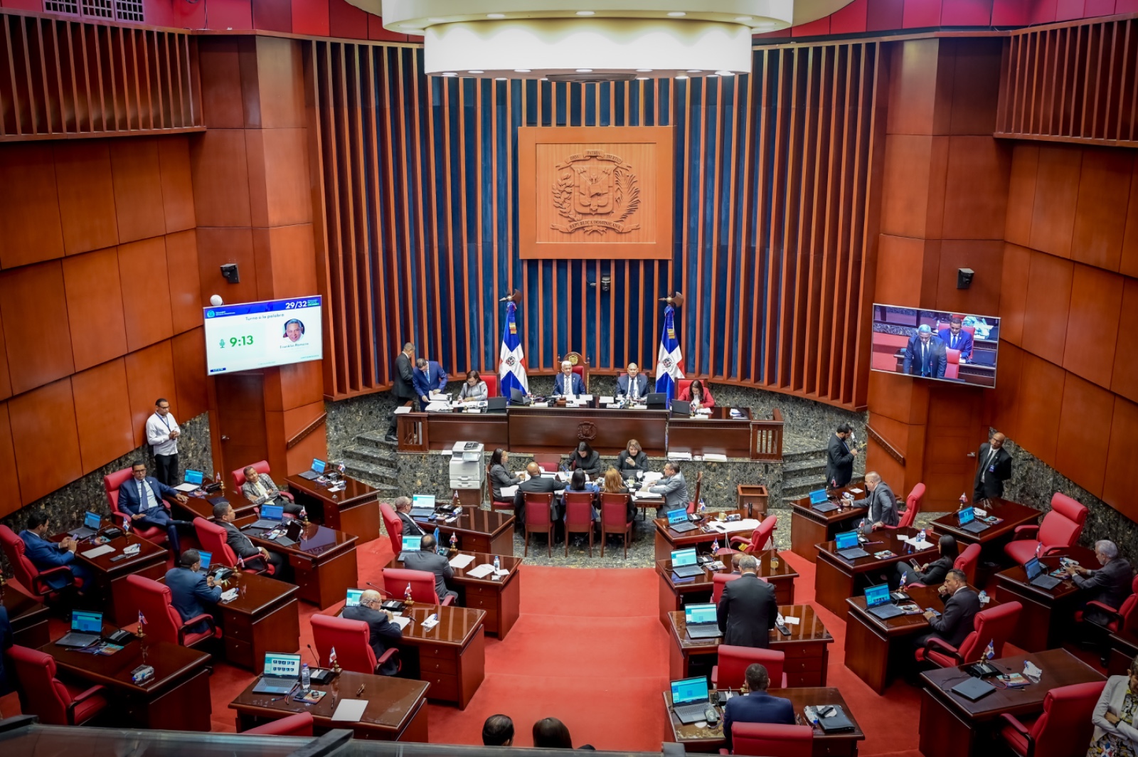 El Senado de la República aprobó en primera lectura el proyecto de ley orgánica que crea la Dirección Nacional de Inteligencia (DNI) y regula el Sistema Nacional de Inteligencia, iniciativa del senador Ricardo de los Santos Polanco