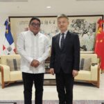 Miguel Calzada León Cónsul Honorario de Mongolia en la República Dominicana, realiza visita de cortesía al embajador de China en República Dominicana