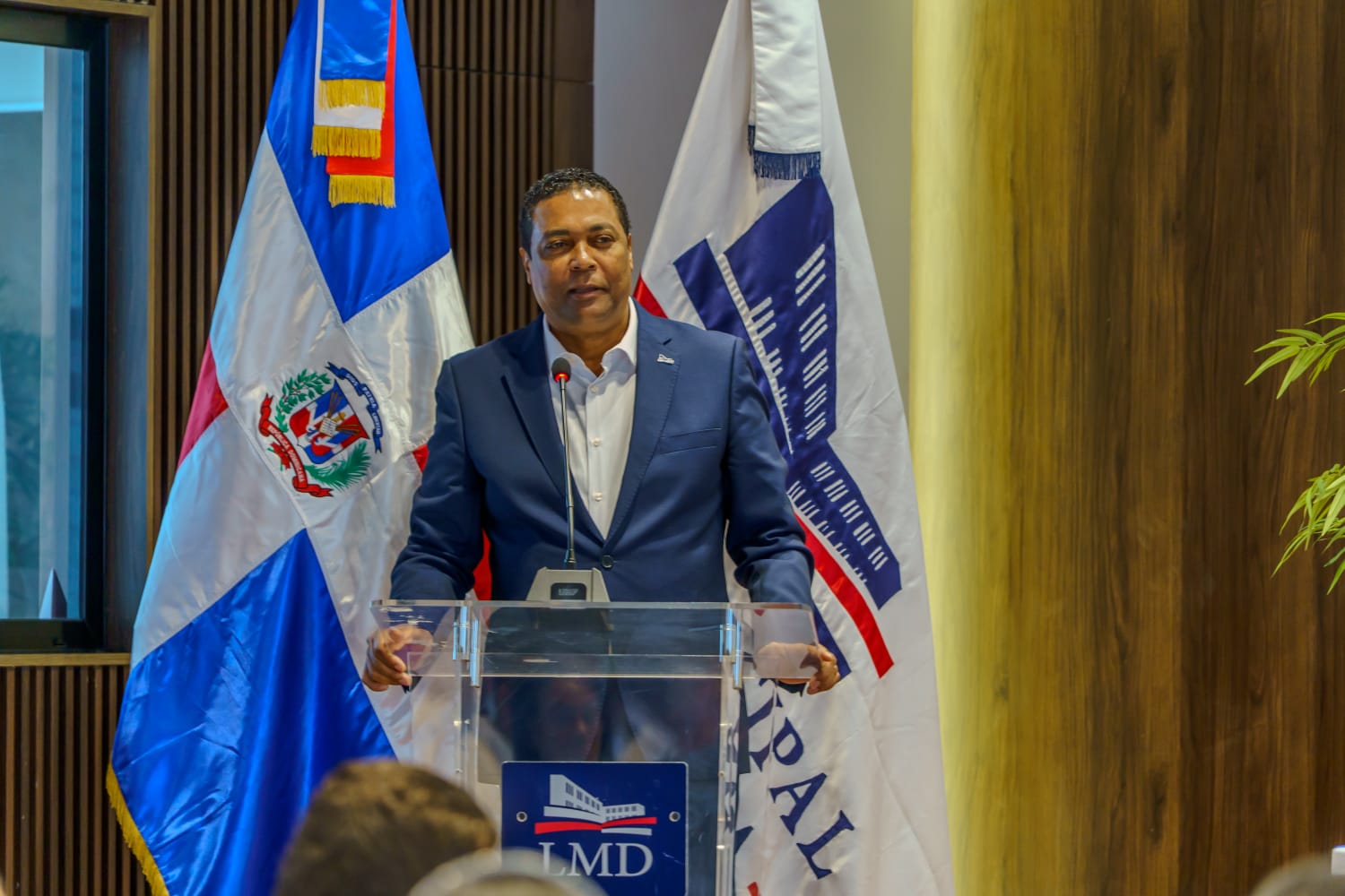 Víctor D’Aza, presidente de la Liga Municipal Dominicana / Fuente externa