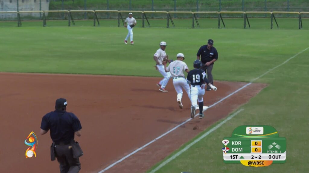 República Dominicana Vs. Corea, juego 2 Mundial U12 2025