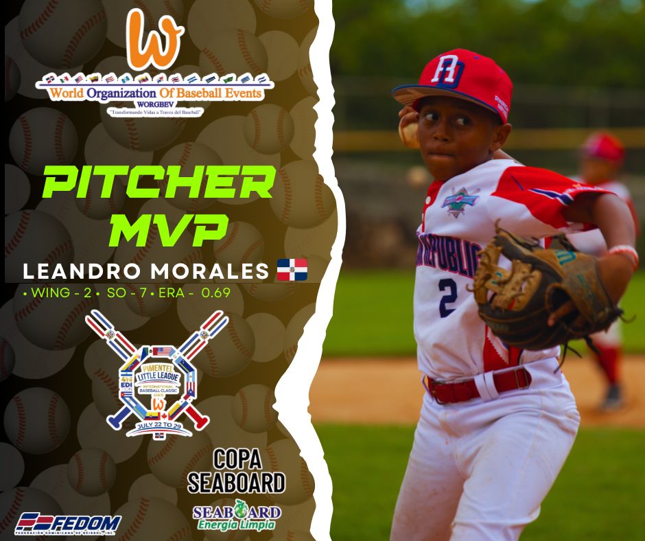 RD campeón de la 4ta edición del Pimentel Little League International Baseball Classic U10 2025 copa Seaboard 2025