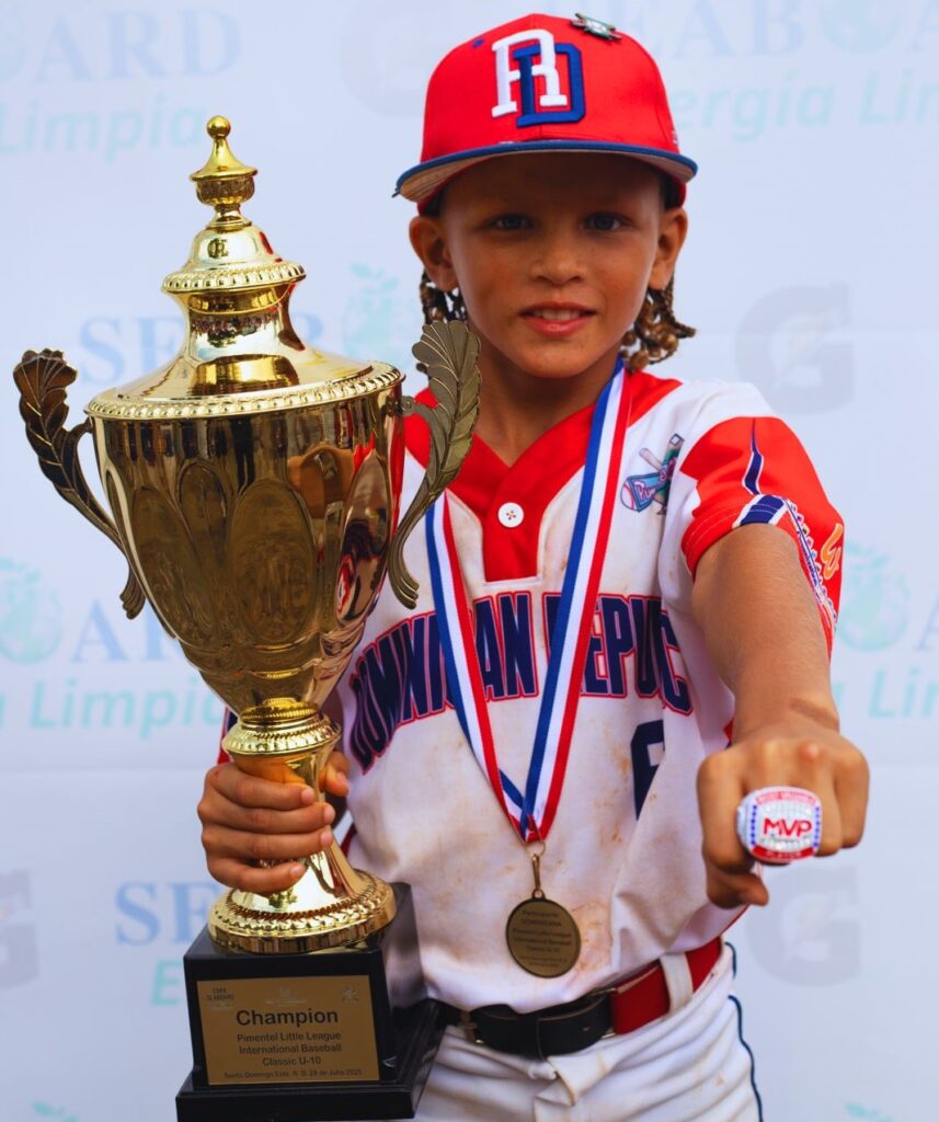 RD campeón de la 4ta edición del Pimentel Little League International Baseball Classic U10 2025 copa Seaboard 2025