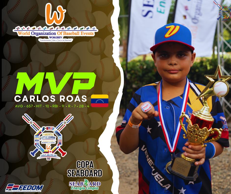 RD campeón de la 4ta edición del Pimentel Little League International Baseball Classic U10 2025 copa Seaboard 2025
