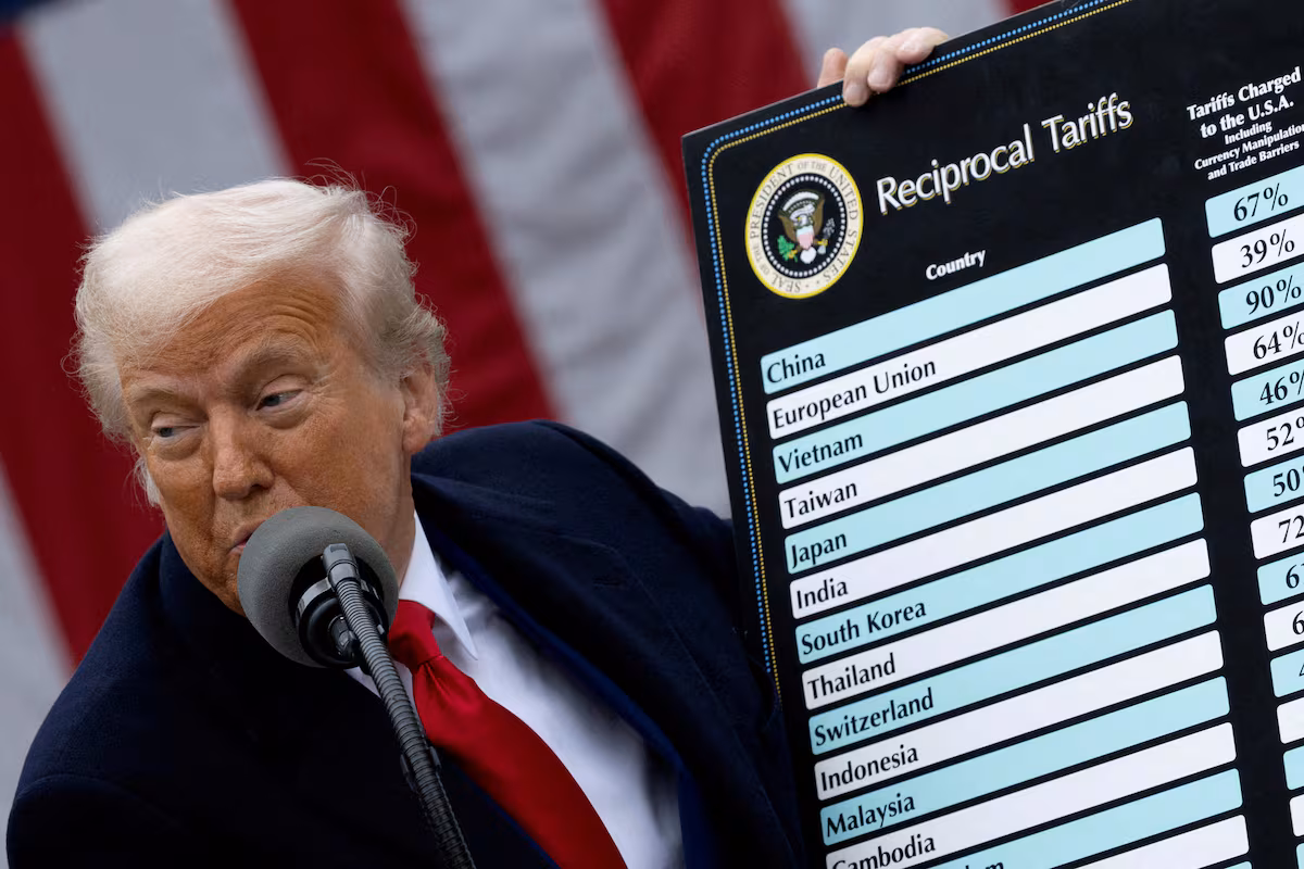 El presidente de Estados Unidos Donald Trump