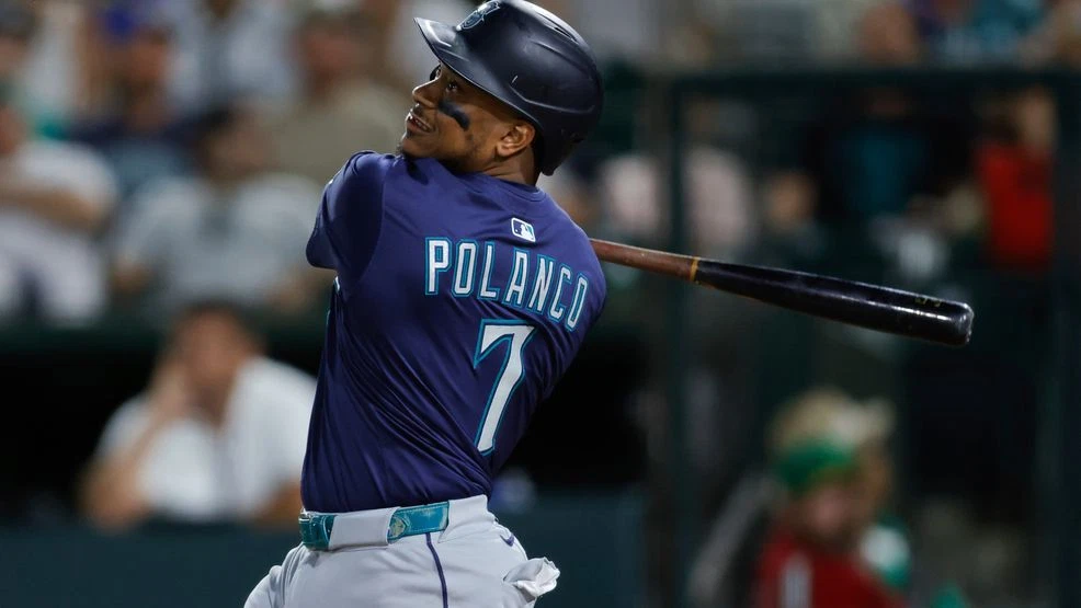 Jorge Polanco de los Marineros de Seattle.