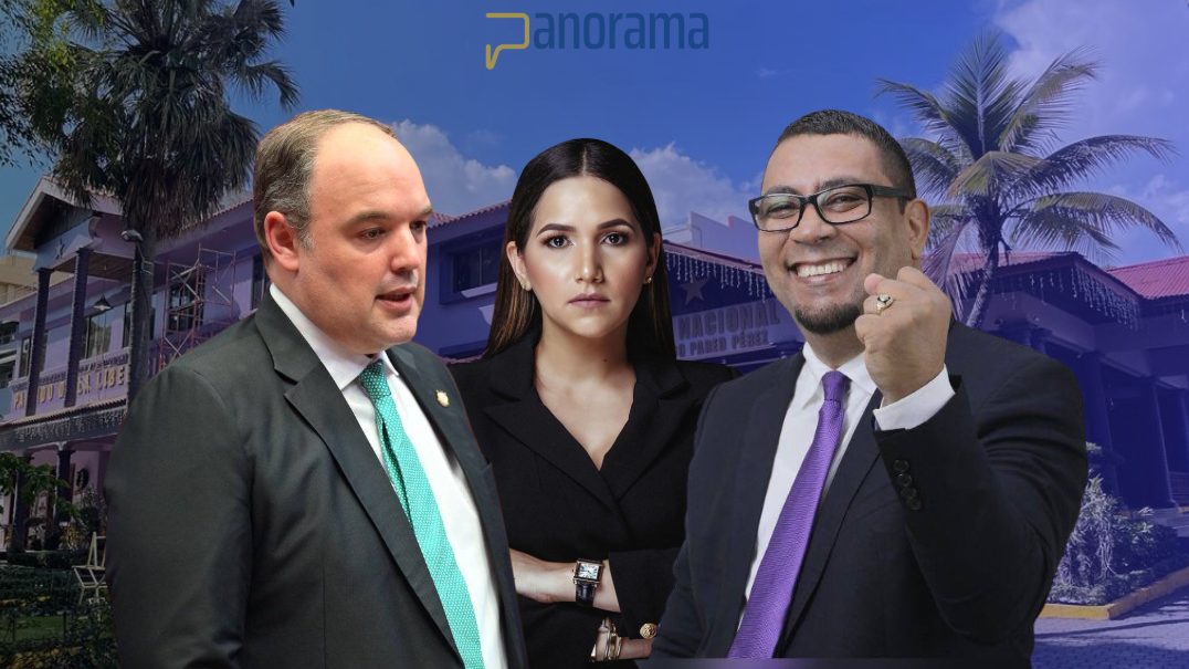 José del Castillo Saviñón, Charinee Ovalles y Luis Alberto Pelaez