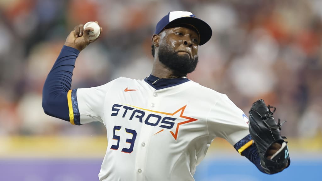 El abridor dominicano de los Astros de Houston, Cristian Javier lora primera victoria del 2025 en su debut.