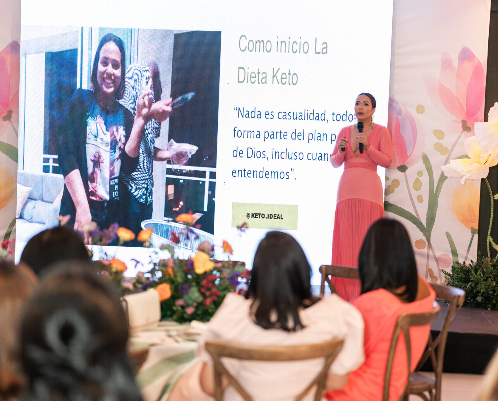 Soledad Vilchez, abrió el evento compartiendo su inspiradora historia
