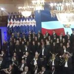 Acto de presentación de regrabación del Himno Nacional