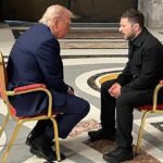 Donald Trump y Volodimir Zelenski