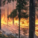 Un muerto en Madrid y miles de evacuados tras incendios forestales