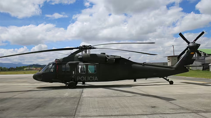 Ataque helicóptero Colombia