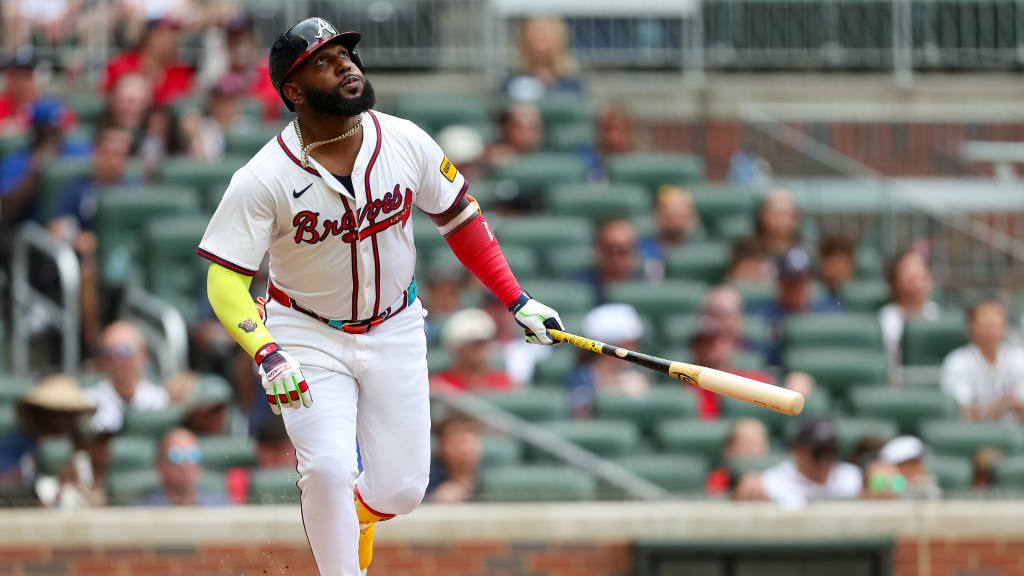 Marcell Ozuna de los Bravos de Atlanta.