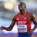 El corredor domicano Alexander Ogando llegó en la sexta posición en el Mundiald de atletismo en Japón.