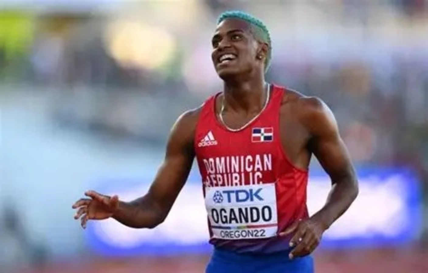 El corredor domicano Alexander Ogando llegó en la sexta posición en el Mundiald de atletismo en Japón.