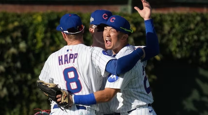 Alegre por la victoria en el primer juego de playoffs