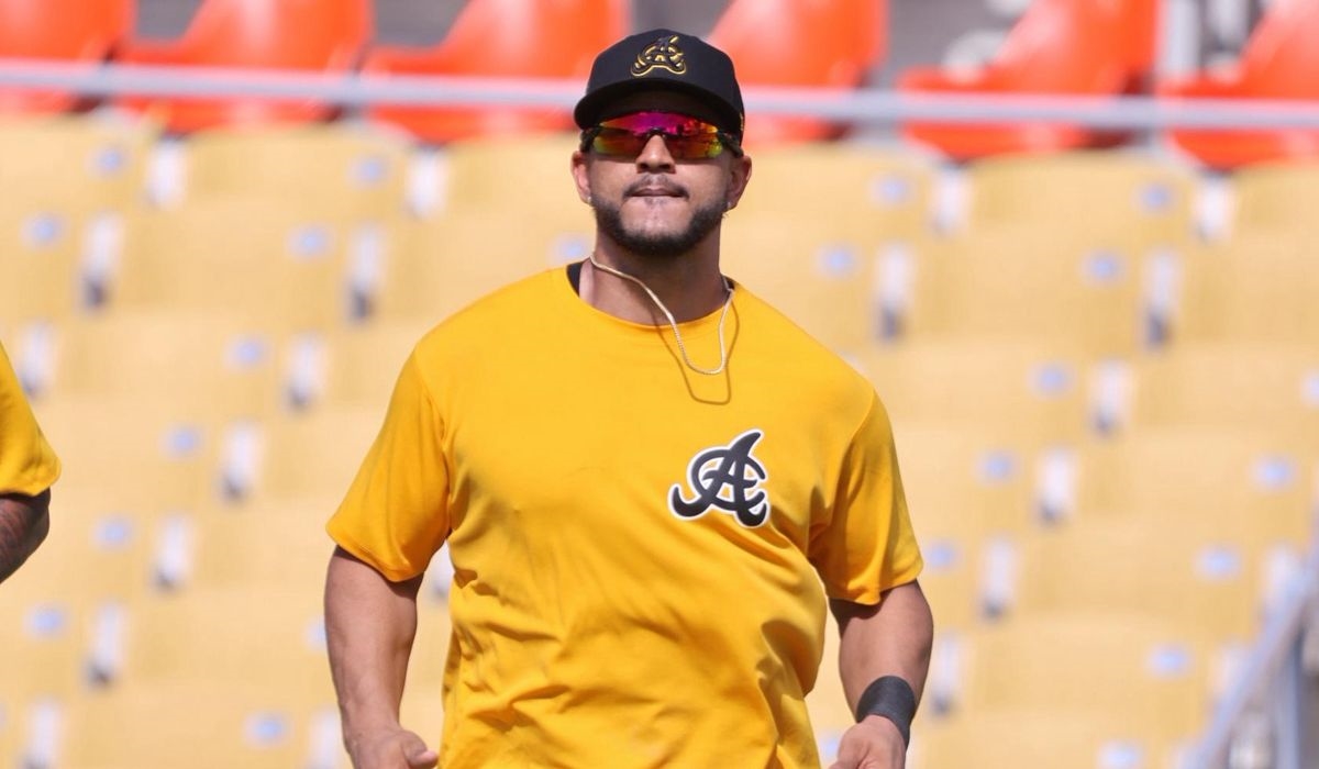 Juan Lagares, el capitán de las Águilas Cibaeñas, quien siempre ha pertenecido al conjunto del Cibao.