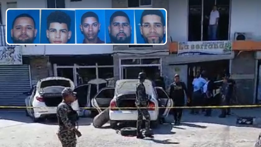 Víctimas del tiroteo registrado en una plaza comercial de La Barranquita, Santiago