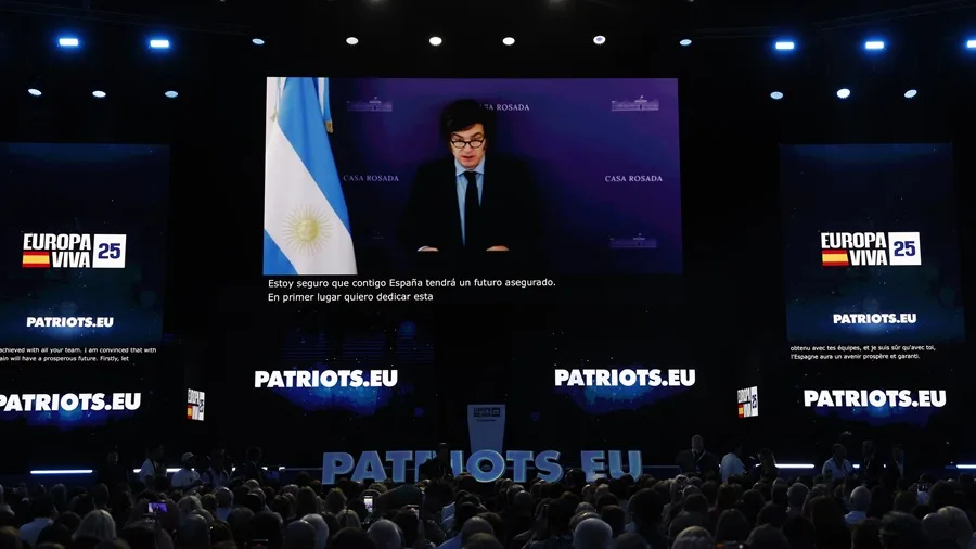 Milei Charlie Kirk.