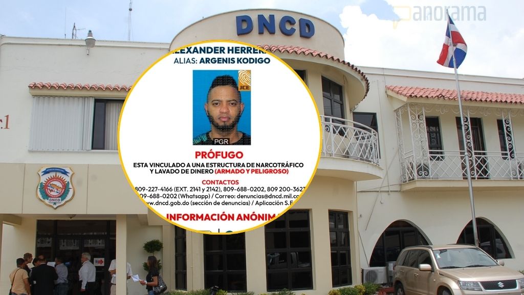 Autoridades emiten alerta de búsqueda contra hombre por narcotráfico y lavado en DN