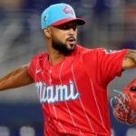 Sandy Alcántara logró el triunfo y puso su récord en 10-12, con una efectividad de 5.48. En sus últimas 11 salidas tiene marca de 6-3/3.18.