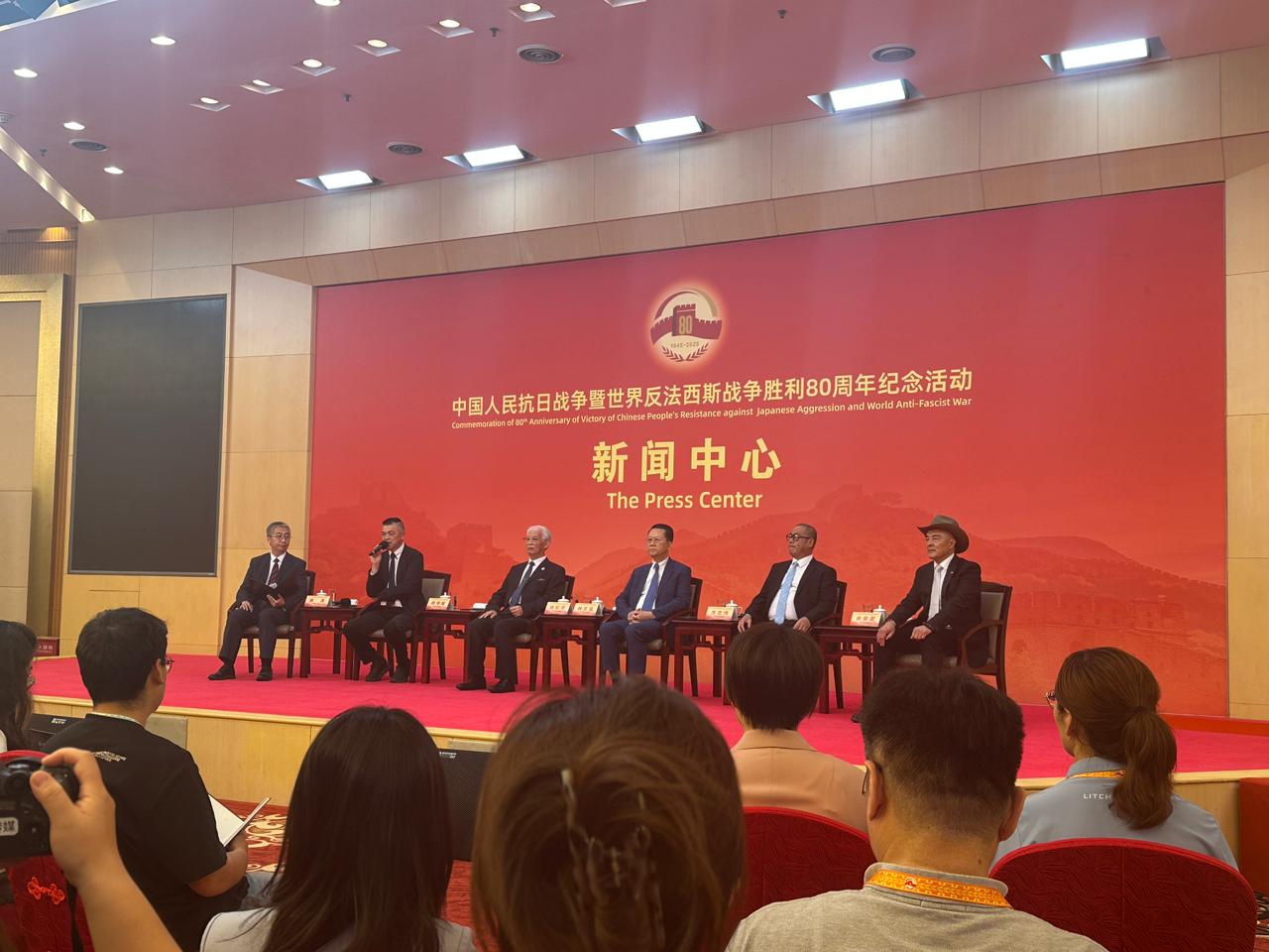 Representantes chinos de ultramar dan a conocer varias actividades por 80.º aniversario de la victoria de China sobre Japón