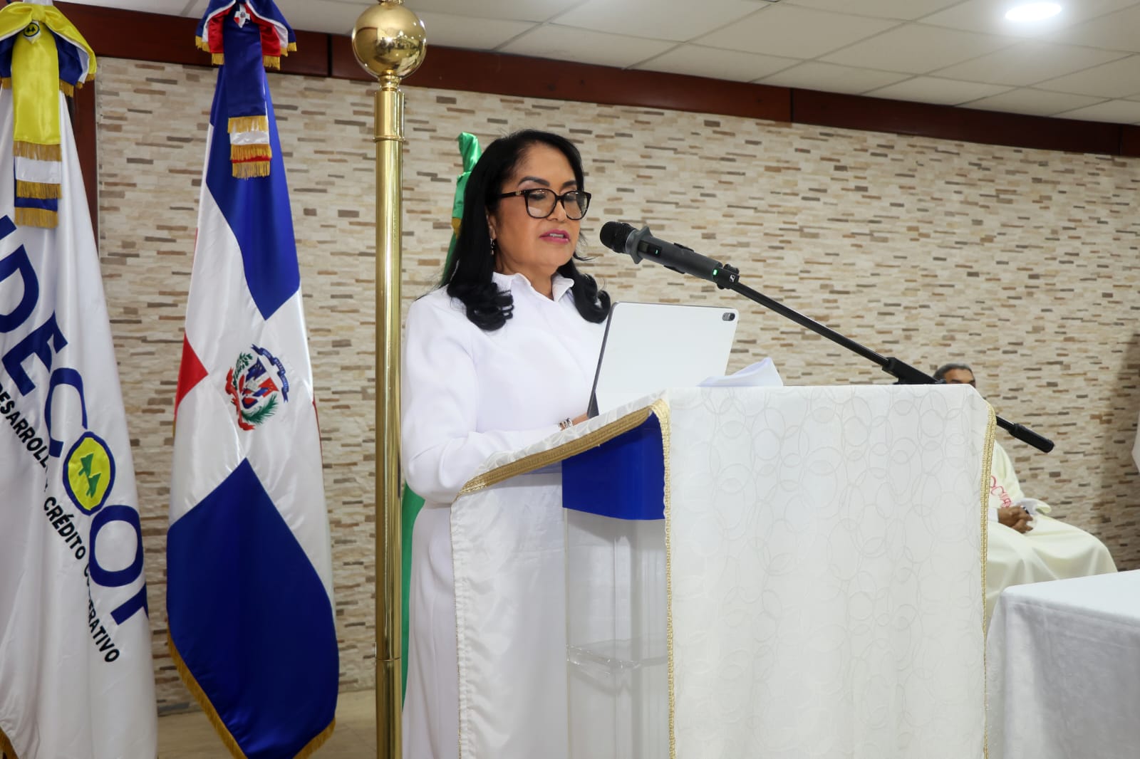 Presidenta administradora de Idecoop, Maritza López de Ortiz.