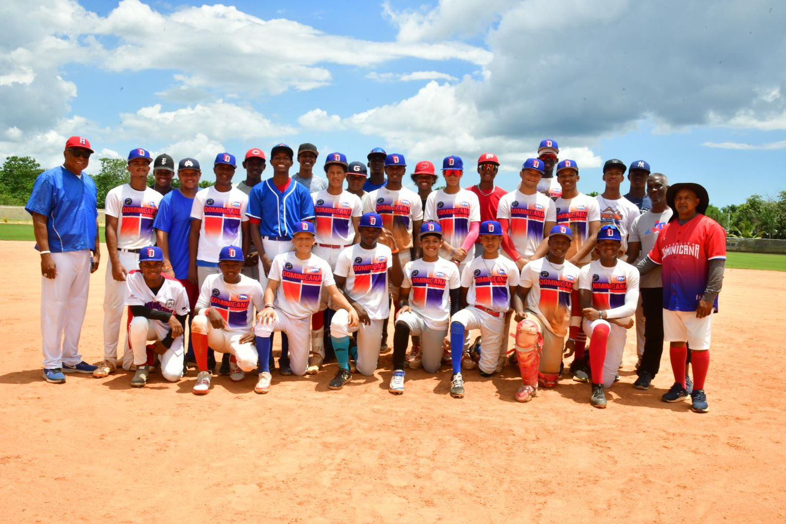 Seleccionado Dominicano que participará en el Premundial U15 desde este sábado 6 de septiembre.