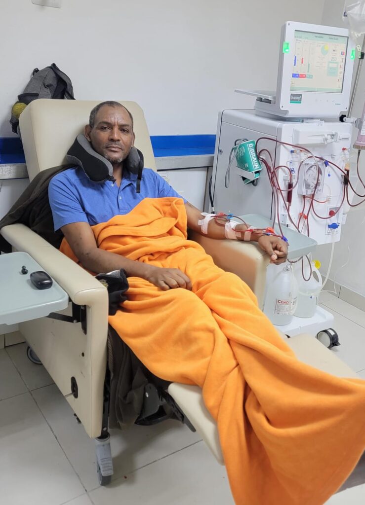 Feliz Valerio, paciente