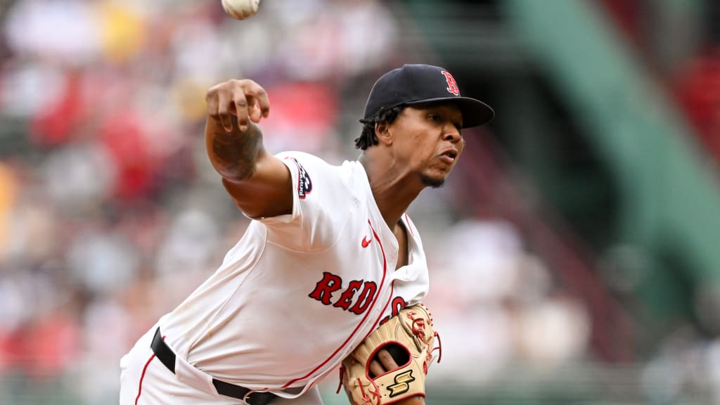 Brayan Bello, lanzador derecho de los Medias Rojas de Boston.
