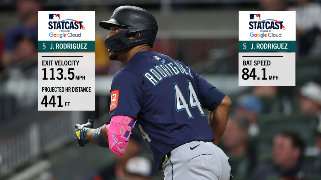 Julio Rodríguez de los Marineros de Seattle