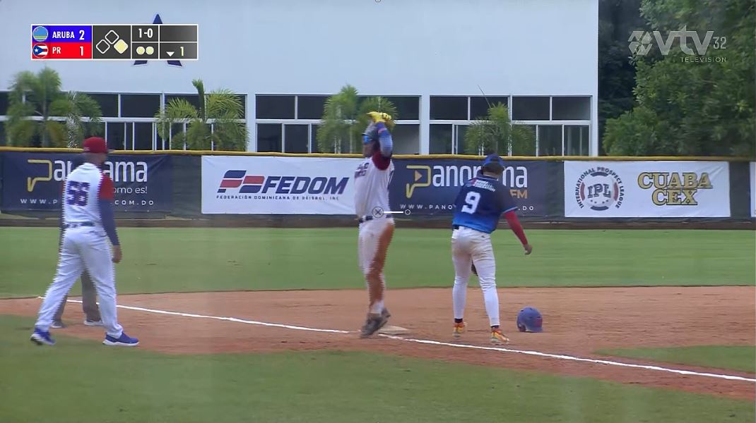 Puerto Rico derrota a Aruba 12 por 11