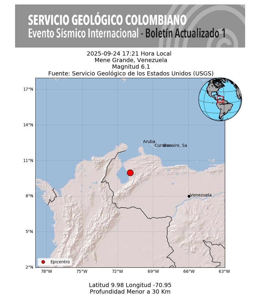 Sismo venezuela