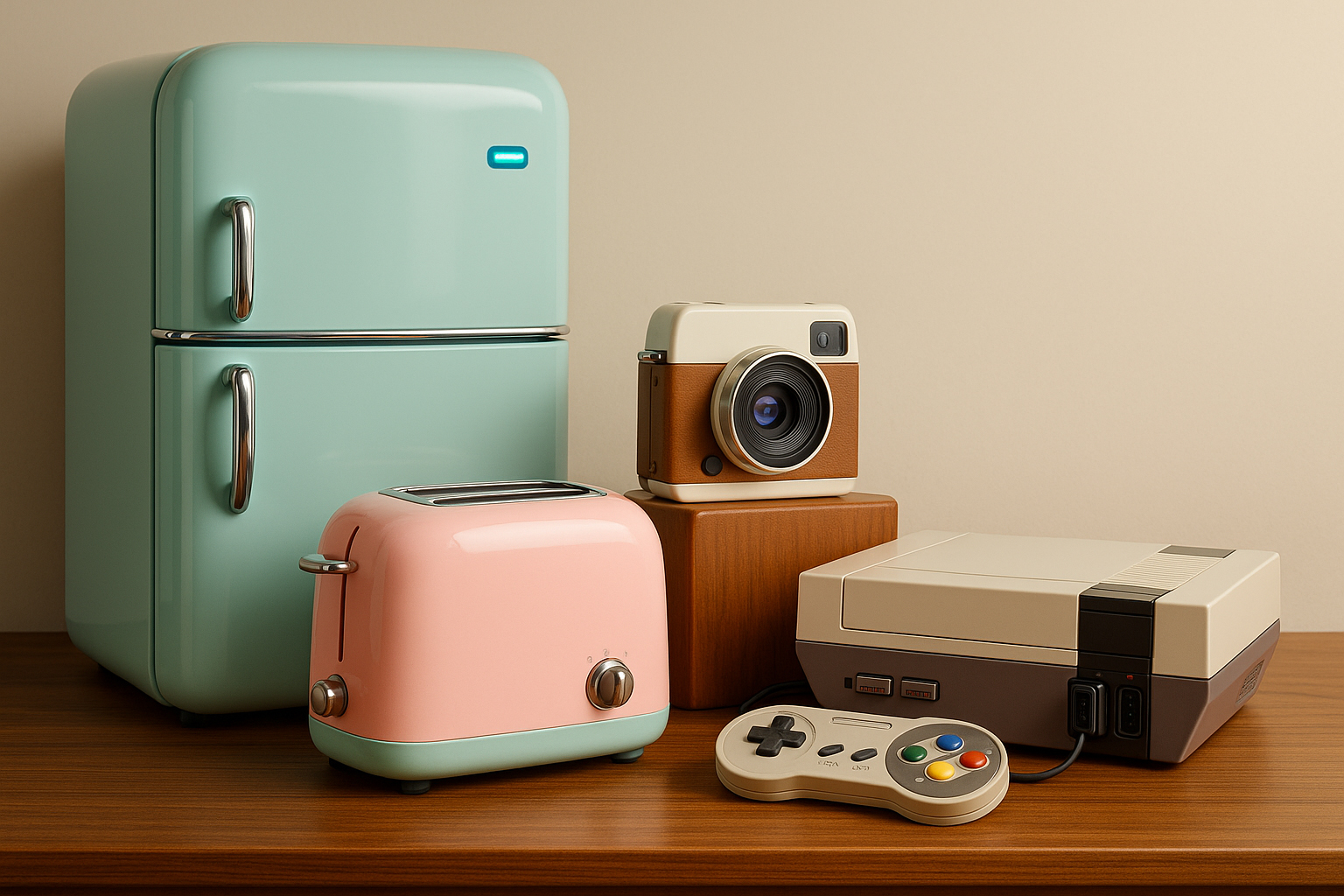 Regresa el diseño retro: tecnología vintage y colores vibrantes desfilarán nuevamente en el mercado digital