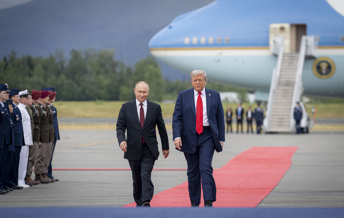 Los presidentes de EE.UU. y Rusia, Donald Trump y Vladímir Putin
