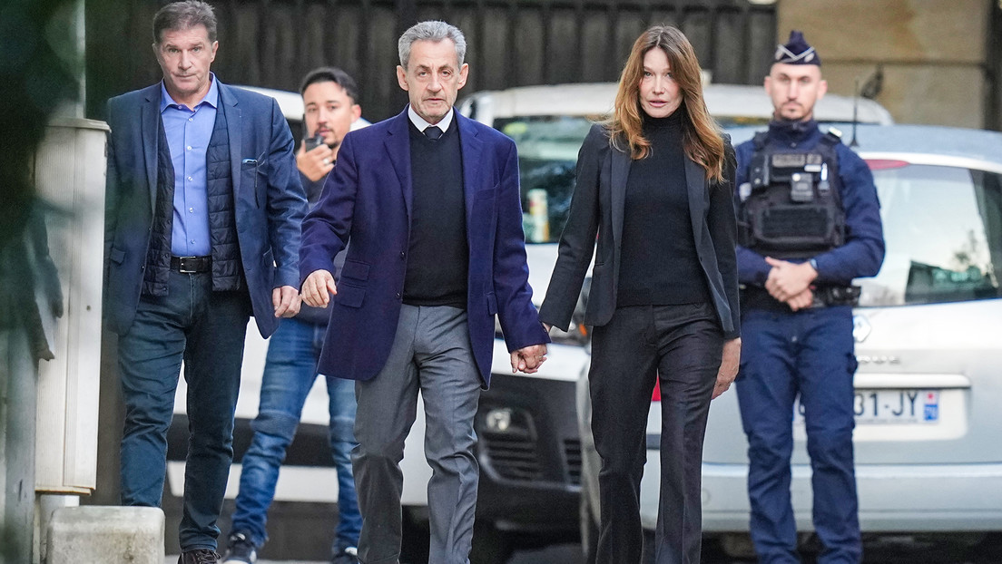 Expresidente francés Nicolas Sarkozy