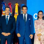 Christopher Paniagua, David Collado y Natalia Bayona.