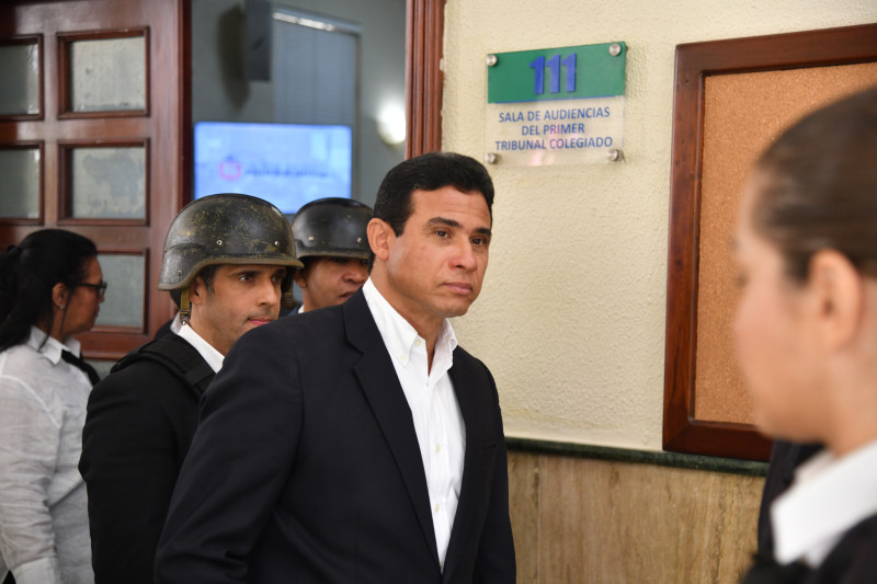 Adán Benoni Cáceres Silvestre, principal acusado en el caso Operación Coral