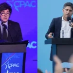 Javier Milei y Kicillof. Elecciones legislativas.