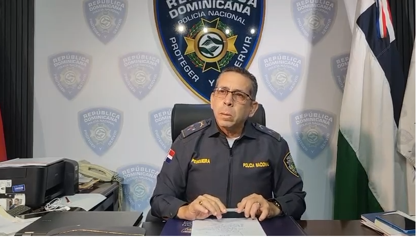 Vocero de la Policía Nacional, coronel Diego Pesqueira