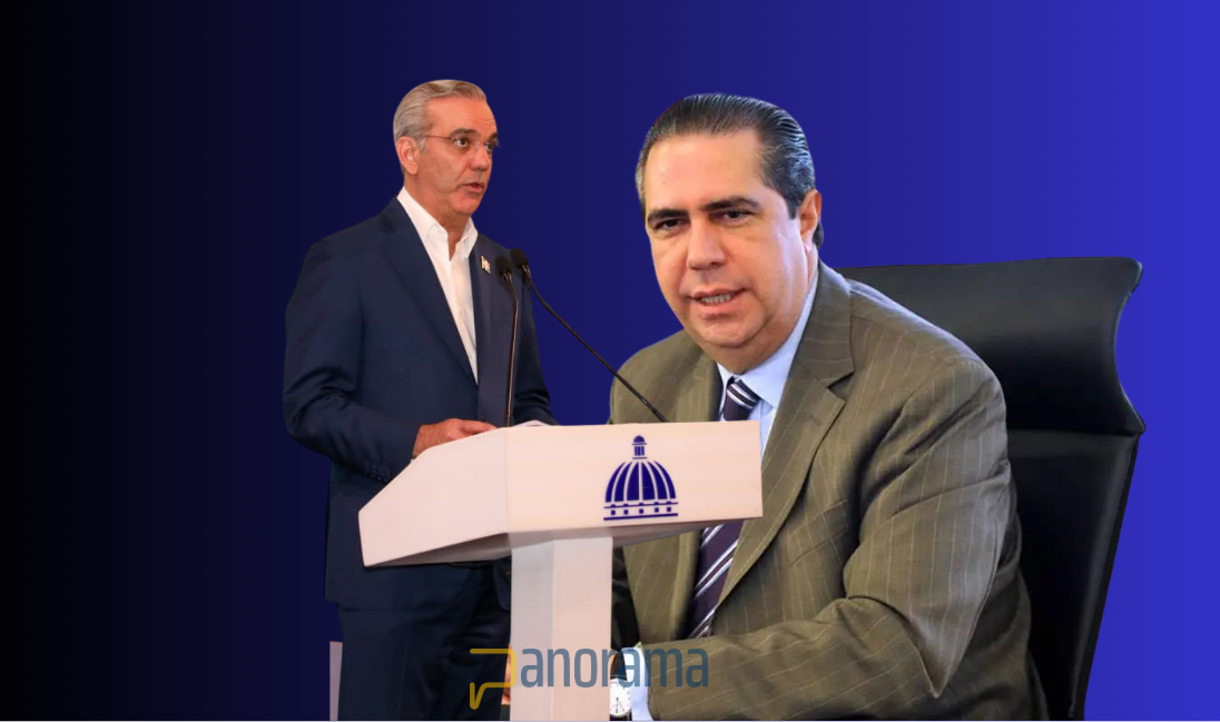 Presidente Luis Abinader y Francisco Javier García