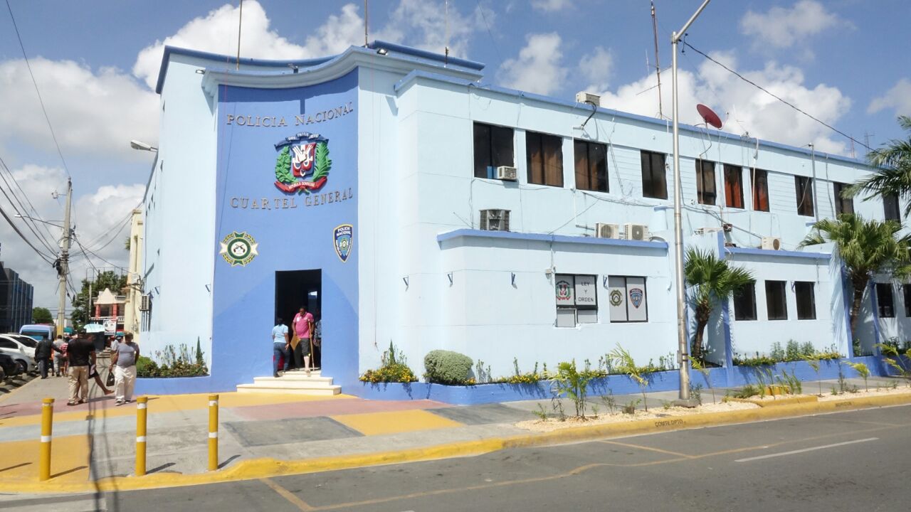 Cuartel Central de la Policía Ncional en San Cristóbal