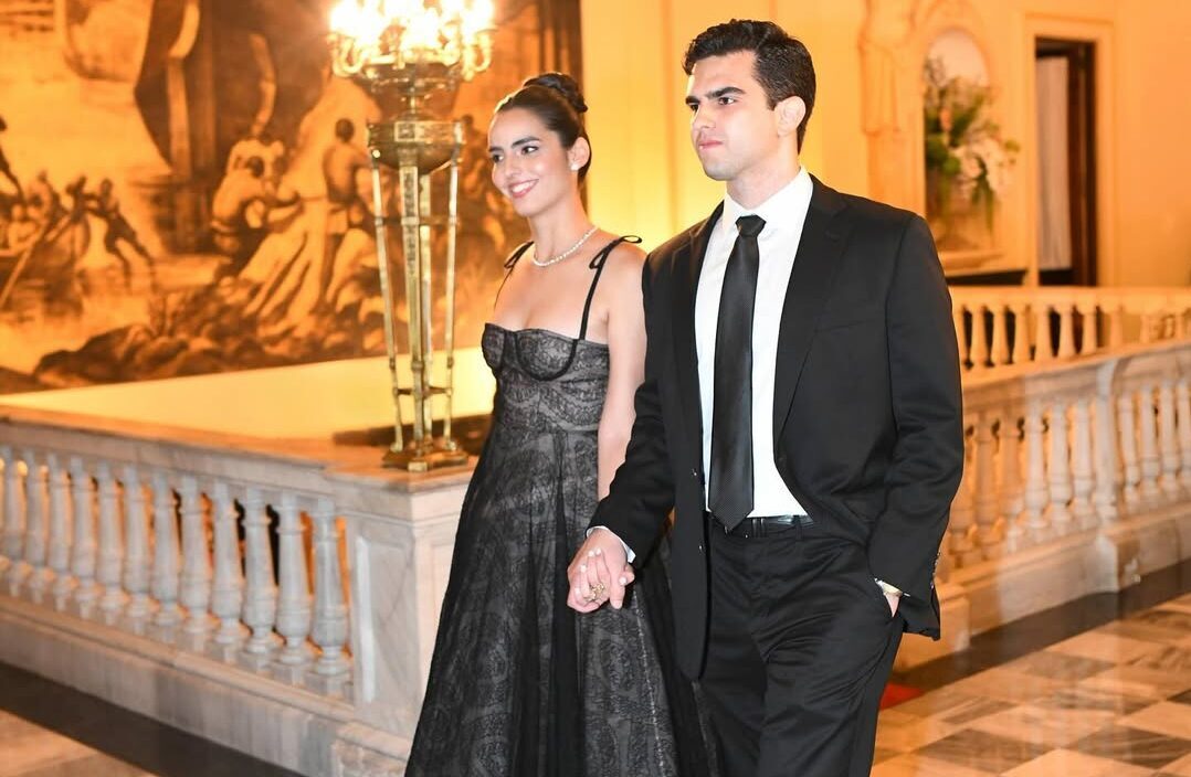 Rita Lulo Abinader y su esposo Héctor Alessandro Vogliotti Simental