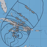 Las autoridades activan refugios y emiten alertas en el Caribe ante el avance de la tormenta tropical Melissa y posibles inundaciones. (NHC)