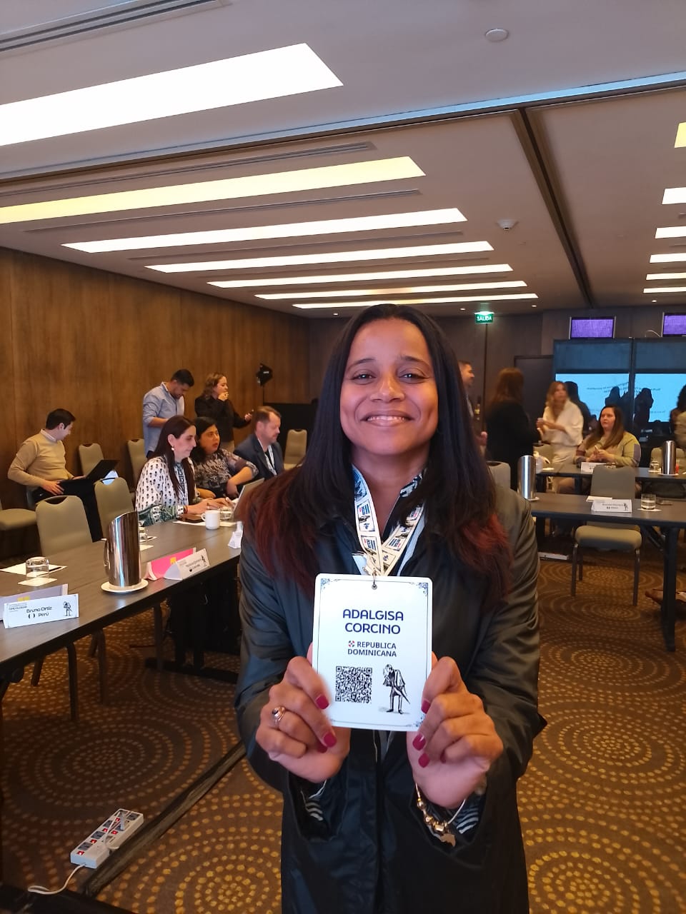 Adalgisa Corcino, Embajadora por Pfizer.