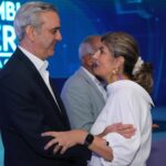 Presidente Luis Abinader y la secretaria adjunta de la OEA, Laura Gil